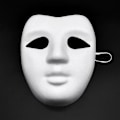 Pikkukuva 3 / 3: 10 kappaletta Halloween-naamiota muovista askarteluun ja maalaamiseen Style 3