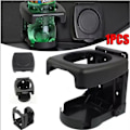 Pikkukuva 2 / 5: Auton kokoontaittuva juomakuppiteline Mitsubishi Motors Asx Lancer 10 9 X Outlander Xl Pajero Sport 4 L200 Carisma - Juomatelineet Gray
