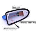 Pikkukuva 4 / 5: Universal Shark Fin Car Radio Shark Antenni Radio Fm Signal Design Antennit Antenni Auton Styling Sisustus|antennit| Silver