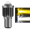 Pikkukuva 1 / 5: Ba20d H6 Led Moottoripyörän Ajovalo | Ba20d Led Ajovalaisin Moottoripyörä - Ba20d H6 H4 Led H6 DoubleClaw Yellow