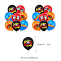 Pikkukuva 3 / 4: Hot Wheels: Beat That -teemaiset syntymäpäiväjuhlatarvikkeet -bannerit, ilmapallot, kakunkoristeet ja koristeet