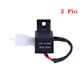 Miniatyrbild 1 av 4: 2 Pin 12v Elektronisk LED Blinker Relä Auto Motorcykel Led Blinkers Glödlampor Blinker Relä Blinkers Rate Control Blink Relais| |