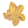 Miniatyrbillede 1 af 5: Simple Flower Open Ring Romantiske Finger Bands Ring Mode Justerbare Ringe