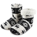 Miniatyrbillede 7 af 10: Dame hjemmesko Coral fleece Pels ankelstøvler Varme indendørs sko Grey 25cm (36-38 EU)