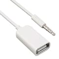3,5 mm Aux Hane Till USB Hona Adapterkabel