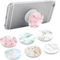 Miniatyrbild 1 av 5: 6-pack Telefon Grepp & Ställ med 360° Rotation, Pop Socket Stil Handtag [JUN]