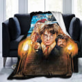 Miniatyrbild 1 av 5: Vintage Harry Potter Fleece Täcke Storlek Lätt filt Andas Mysig Sängfilt Flera storlekar För Vuxna Barn Tonåringar Välmatchad Bedr 80x60in 200x150cm