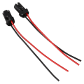 Miniatyrbillede 2 af 5: T10 W5w Auto Pære Sokkel Lampe Holder Connector Extension X 2