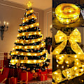 Pikkukuva 1 / 5: Joulun nauhavalot, Led Xmas String Light Up -nauha Joululoman juhlan koristelu