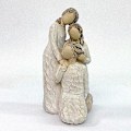 Miniatyrbild 3 av 4: Rustik statyer Skulptur Statyett tre systrar skrivbord dekoration rum prydnader Default