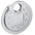 Miniatyrbillede 1 af 5: Tændrør Space Tool Gapper Gauge- Wire Tændrør Space Measuring Tool Skaleret fra 0,020 tommer til 0,10