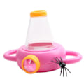 Miniatyrbillede 5 af 5: Bug Viewer Mikroskop Insect Viewer Forstørrelsesglas Videnskab Pædagogisk Legetøj Børn Pink