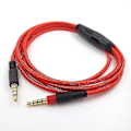 Miniatyrbillede 1 af 4: Erstatningslydkabel til Kingston Hyperx Cloud Ii / Hyperx Cloud Alpha Red
