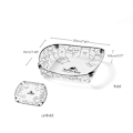 Miniatyrbilde 3 av 5: Camping Servise Lett Sammenleggbar Bolle Tallerken Kopp Filter Plassbesparende Folding dinner plate
