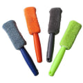 Miniatyrbilde 2 av 5: Bilvask Dekkbørste Mikrofiber Bilhjulbørste Bilvask Bilvask Med Twisted Braid Rag Wipe Bilrengjøringsprodukter| | blue