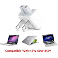 Miniatyrbillede 3 af 5: Mac AC Power Adapter Us Wall Folding Plug Duck Head, Charge Adapter Us Standard Plug Duck Head til Macbook Proairmac Ibookiphoneipodetc (2 stk)