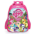 Miniatyrbild 2 av 4: Rosa My Little Pony skolväska barn 16 tums elev Unicorn skolväska för tonåring flickor Casual Travel Bagpack Day Pack as picture12