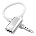 Miniatyrbillede 1 af 5: 3,5 mm han til type C hun lydkabelledning, analog lydstik til hovedtelefonlydadapter til MP3-afspiller, bærbar computer, tablets