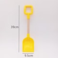 Miniatyrbilde 8 av 8: 1 STK Snøskuffe for barn Strandspade for barn med trehåndtak Yellow One Size