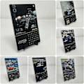 Miniatyrbilde 3 av 5: 2024-kalender, 2024 Formel 1-kalender for F1-fans, Formulas Ones Racing-kalender, 12-måneders bærbare skrivebordskalender-julegaver 2PCS