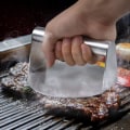Pikkukuva 4 / 5: Burger Press, pyöreä Smash Burger Press, parilalan lisävarustesarja grilliin, hampurilaispihvikeitin ja