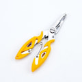Miniatyrbillede 1 af 5: Fisketangsaks Ny multifunktionsfiskeværktøj Tilbehør Line Lure Cutter B5 Yellow Plier