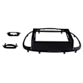 Miniatyrbilde 3 av 5: For I10 2008-2011 9 Tommers 2 Din bil Dashboard Radio Fascia Dash Mp5 Player Dvd Adapter Panel Black