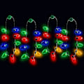 Miniatyrbillede 2 af 5: 4 stk. LED-lyskæde til juleferie
