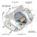 Miniatyrbillede 5 af 5: 12l Hydration Pack Rygsæk, Letvægts Vandrygsæk Med 2l Lækagesikker Hydration Blære Daypack For Mænd Kvinder, Løbe Hydration Vest Til Udendørs T red