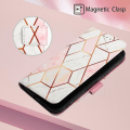 Miniatyrbild 4 av 5: Case till Oppo Find X5 Pro Cover Wallet Marble Magnetic Case C4