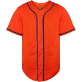 Pikkukuva 1 / 5: Yksiväriset Hip Hop Hip Hop Baseball Univormut Button Paidat Urheilupuvut Miesten Naisten Neulepuserot Punainen Xxl