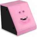 Nyhet Ansiktsbank Myntätande Spargris Barn Pengar Sparande Samling Spargris (Rosa) Pink