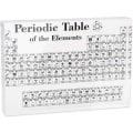 Miniatyrbilde 1 av 5: Periodisk system for de kjemiske elementene laget av akryl, representasjon av det periodiske system