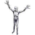 Miniatyrbild 1 av 5: Halloween Fancy Costume The Rake Morphsuit Pojkar Flickor Creepypasta 120 yards