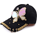 Pikkukuva 1 / 3: Printed kaareva baseball- cap Summer Mesh Back Buckle Hat Naisten Miesten Trucker Cap (väri: C, koko: 56-60cm)