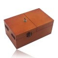 Miniatyrbild 1 av 5: Pxcl Useless Box Boring Box Födelsedagspresent Nyhet Leksaker Wooden brown - no logo