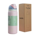 Pikkukuva 1 / 5: Suuri 710 ml:n luonnonvalkoinen termospullo seikkailuihin lotus colorM