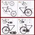 Pikkukuva 2 / 4: Creative Iron Art Pöytäkoristelelut 1:10 Diy Retro Polkupyörämalli, 100 % Uusi DIY