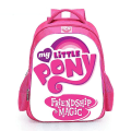 Miniatyrbild 2 av 4: Rosa My Little Pony skolväska barn 16 tums elev Unicorn skolväska för tonåring flickor Casual Travel Bagpack Day Pack as picture9
