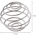 Miniatyrbillede 4 af 4: Rustfri Blender Mixing Ball Protein Mixer Shaker Flaske Cup Wire Piskeris