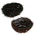 Miniatyrbilde 5 av 5: Kunstig Fuglerede Veving Grass Nest Halm Fugler Red Bird Breeding Nest