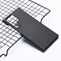 Miniatyrbild 3 av 5: För Samsung Galaxy S24 Ultra Case 600D Fine Texture Aramid Fiber Slim Cover, Svart