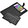 Miniatyrbild 2 av 5: Trådlöst Bluetooth tangentbord för telefon, mini-portabelt Bluetooth -tangentbord med ett case . Vikbart tangentbord för en bredd på 6 9,5 cm Bluetooth Cell P