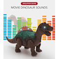 Miniatyrbillede 3 af 4: Light Up Dinosaur Electronic Walking Robot Roaring Interactive Dino Toy