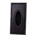 Miniatyrbild 3 av 5: Bärbart läder rektangulärt cover Box Case Etui Pumppapper Hotell Hem Bil Present Brun