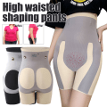 Pikkukuva 1 / 9: Hög midja platt mage trosor kvinnor magkontroll Shapewear black 4XL