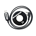 Miniatyrbillede 5 af 6: Vandtæt USB-programmeringskabel med driver-CD Firmware til BaoFeng UV5R/888s Walkie Talkie K-stikkabel
