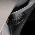 Miniatyrbilde 4 av 5: 2 stk Bil Vindusvisker hull Beskyttende deksel Visker Støvtett Beskyttelse Bunnhylse Støvtett Auto Eksteriør Tilbehør| | Black 2Pcs