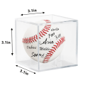 Miniatyrbilde 2 av 5: Baseball Case Baseball Display Cube Clear Display Case