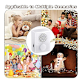 Miniatyrbilde 4 av 5: 16M Lydboks for Plysjdyr, 960 Sekunders Trykknapp Lydboks, USB Stemmeboks Spilleknapp White